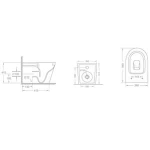 Grifo de agua sin borde Terra Filomuro, colección Berna, suministros para baño y aseo - Product Image 3