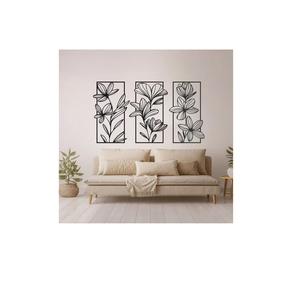 Article de décoration murale en métal Pièces de décoration pour la maison Article décoratif en métal créatif moderne meilleur design - Product Image 5