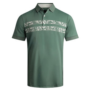 Al Aire Libre personalizado sublimación y bordado 100% poliéster deportes Golf botón abajo cuello polos más tamaño hombres polos - Product Image 5