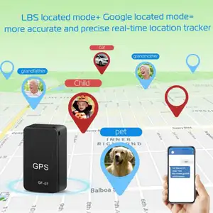 Мини-локатор отслеживания для детей старшего возраста GF07 GSM Автомобильный GPS-локатор трекер с защитой от потери запись отслеживание Голосовое управление Can Recor