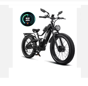 จักรยานไฟฟ้ามอเตอร์คู่ 5000W ของแท้ใหม่สำหรับผู้ใหญ่ ความเร็ว 52 ไมล์ต่อชั่วโมง พร้อมแบตเตอรี่ 60V 32AH - Product Image 1