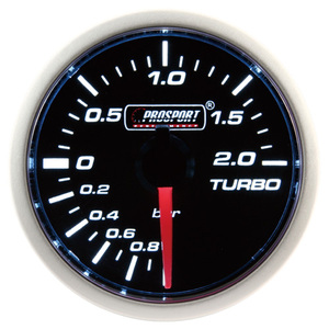 Medidor Turbo Boost con pantalla analógica de 52mm para coche, automóvil, carreras de automóviles, Color blanco - Product Image 1