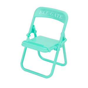 Mini supporto per cellulare a forma di sedia in plastica in vari colori - Product Image 4