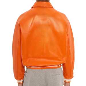 Veste de Baseball en Coton Écologique Coupe-Vent Personnalisée pour Hommes et Meilleure Conception Col Debout Séchage Rapide Veste de Baseball - Product Image 2