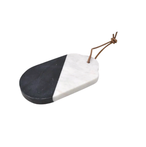 Tabla de cortar de mármol Bandejas para servir Mármol duradero y forma cuadrada natural y artesanía de la India - Product Image 6