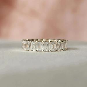 Top Selling 10K Solid Gold <b>Moissanite</b> Diamond <b>Ring</b> for Elegant Bridal Engagement <b>Ring</b> Available at Affordable Price - Product Image 6