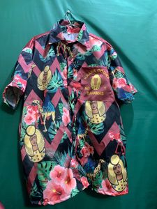 FILLE DE SPHINX CHEMISE À BOUTONS CHEMISE MASONIQUE SHRINER SUBLIMATION TEMPLE SHIRT MARRON - Product Image 5