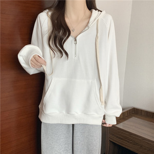 ... Sudadera con capucha ligera para mujer Jersey de algodón Casual Cálido Diseño cómodo Ideal para uso diario y uso al aire libre - Product Image 1