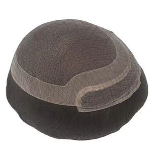 Prótesis Capilar de Cabello Humano con Encaje Frontal de Los Ángeles, Cabello Taz, Cabello BD, Parches de Prótesis Capilar - Product Image 3