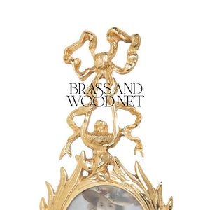 Cadres muraux dorés classiques avec portraits d'art en porcelaine Ensemble de 3 - Product Image 3
