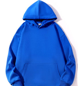 เสื้อฮู้ดโอเวอร์ไซส์ใส่ได้ทั้งชายและหญิงเสื้อสวมหัวผ้าฝ้าย100% มีโลโก้พิมพ์ลายสำหรับฤดูหนาว - Product Image 3