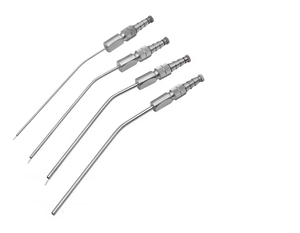 4 Uds aspirador de cirugía médica Dental Ferguson Frazier juego de tubos de succión instrumentos de succión de implante de acero inoxidable quirúrgico - Product Image 3