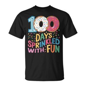 Maglietta per Bambine dell'Asilo per il 100° Giorno di Scuola, T-Shirt Promozionale per 100 Giorni di Scuola - Product Image 1