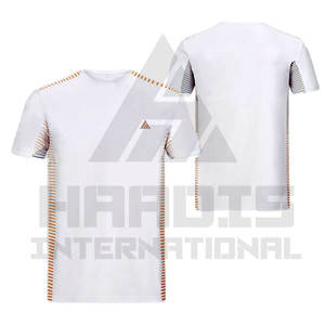 Nueva camiseta de verano para hombre, camiseta de manga corta de algodón ajustada de Color sólido para hombre - Product Image 6