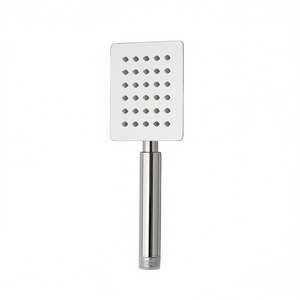 Pommeau de douche carré en acier chromé pour salle de bain et toilettes - Product Image 3