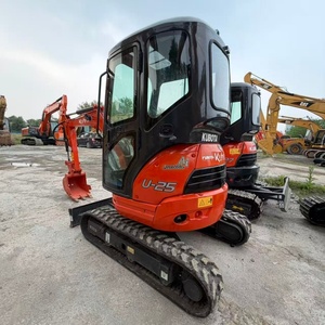 Excavadora Kubota U25 Usada de Alta Rentabilidad, Mini Excavadora Pequeña, Maquinaria para Movimiento de Tierras a Bajo Precio - Product Image 4