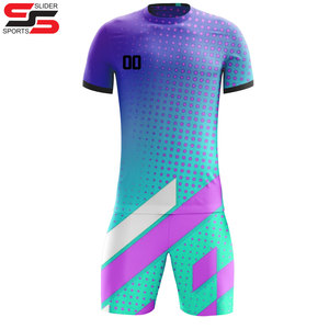 Camiseta de Fútbol Personalizada al por Mayor de Fábrica, Impresión por Transferencia de Calor, Últimos Diseños de Equipos Deportivos, Conjunto de Ropa para Adultos - Product Image 6