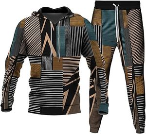 Ensemble de survêtement 2 pièces pour hommes de haute qualité personnalisé en gros à la mode graphique à manches longues à capuche et Jogging survêtement Logo hiver - Product Image 1