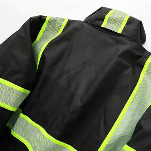 Veste chauffante de sécurité réfléchissante haute visibilité extérieure de qualité supérieure Vêtements de sécurité réfléchissants confortables - Product Image 6