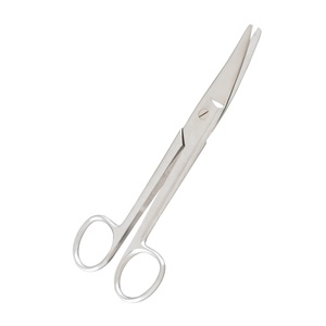 Mayo Noble-tijeras quirúrgicas de acero inoxidable, herramienta de corte recto y curvado de 17cm, para operaciones ginecológicas - Product Image 2