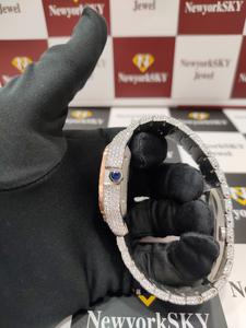 Montre mécanique personnalisée VVS Clarity Moissanite Diamond pour hommes 100% Pass Diamond Tester Iced Out Luxury Fine Jewelry - Product Image 4