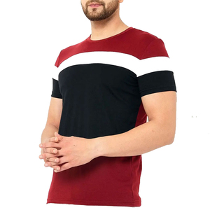 เสื้อยืดผ้าคอตตอนคอกลมผ้าถักพิมพ์ลายดิจิตอลระบายอากาศได้ดีแห้งเร็วสำหรับผู้ชาย2024หรูหราลายตัวอักษรฤดูร้อน - Product Image 1