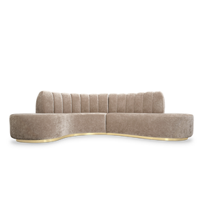 Sofá Individual Contemporáneo Sherman de Primera Calidad, Diseño de Terciopelo con Detalles en Esquina, para Hogar o Apartamento - Product Image 4