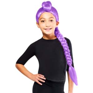 Peluca Infantil Rumi de Demon Hunters de K-Pop, Fibra Sintética de Alta Calidad, Gorro de Encaje, Talla Pequeña para Cosplay, Carnaval y Halloween - Product Image 4