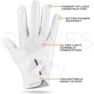 Hot Sale 2025 New Arrival <b>GLOVES</b> City Made Custom Design <b>Football</b> Receiver <b>Gloves</b> Adult <b>Kids</b> Outdoor American <b>Football</b> <b>Gloves</b> - Product Image 3