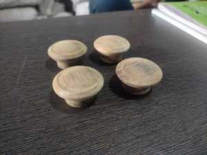 Boutons en bois multi-usages Poignée Armoires Tiroirs Commodes Armoires Salles de bains Cuisines Salons Hôtels Écoles Appartements - Product Image 4