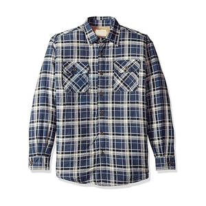 Chaqueta de Camisa Casual para Hombre, de Manga Larga, Forrada de Sherpa, Abrigada y Aislada, con Botones, para Otoño e Invierno - Product Image 1