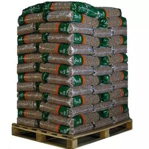 Pellets de Madera de Primera Calidad, Pino, Abeto, Roble, Forma de Barra, Bolsa de 15 kg, Densidad de 600 kg/m3, Combustible de Biomasa para Calefacción - Product Image 1