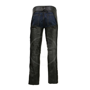 Ventes en gros de chaps d'équitation en cuir pour hommes de haute qualité, style western, séchage rapide, confortables, service OEM, impression de logo personnalisée - Product Image 6