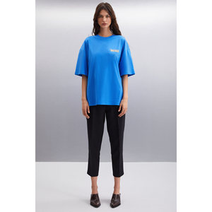 Camiseta GRIMELANGE Gillian para Mujer, con Estampado Delantero y Trasero, Talla Grande y 100% Algodón Orgánico - Product Image 3