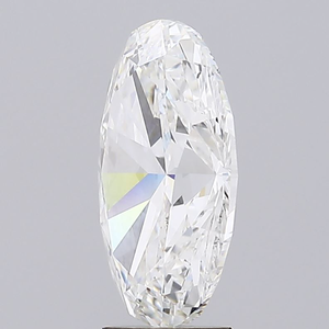 Bague de fiançailles personnalisée de marque Rising, diamant de laboratoire de 5,06 carats, taille ovale, couleur F, certifié IGI, clarté VS2 - Product Image 2