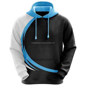 Sudaderas con capucha deportivas de sublimación transpirables y cómodas del mejor diseño personalizado para hombres, personaliza tu propio diseño de sublimación - Product Image 1