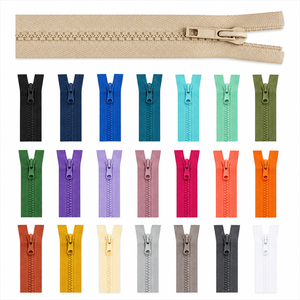 Fermetures éclair séparables pour vestes, manteaux, combinaisons de sport – Nylon robuste, double curseur non verrouillable, fermeture éclair de 50 cm - Product Image 4