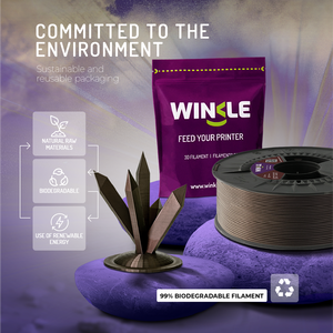 Filament PLA HD WINKLE anti-interférence 1,75 mm 1 kg pour imprimante 3D FDM, impression facile, sans déformation, tolérance 0,05 mm, température de buse 190-230 °C - Product Image 5