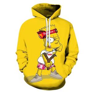 Custom Design Your Own Autumn 3D Sublimation & Digital Printing Men's Fleece <b>Hoodies</b> with Pocket Polyester/Cotton <b>Short</b> <b>Sleeve</b> - Product Image 5