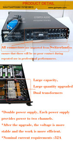 China Factory Speaker Amplifier Professional <strong>4</strong> Channel LA Amplified <strong>Controller</strong> <strong>4</strong> Channel Audio <strong>Dsp</strong> Power Amplifier DSP15Q - Product Image 6
