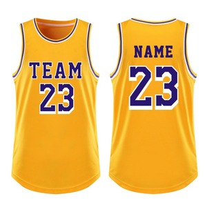 Camiseta de baloncesto Reversible personalizada para hombre, número bordado, uniforme de baloncesto de malla Vintage, camisetas de baloncesto personalizadas para equipos - Product Image 2