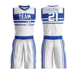 Uniformes de Baloncesto Personalizados de Alta Calidad para Adultos 2024, Conjuntos Transpirables, Venta al por Mayor, Precio Razonable, Impresión por Transferencia de Calor, 100% Algodón - Product Image 6