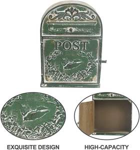 Boîte aux lettres en métal fiable en Inde, durable, antirouille, revêtement en poudre, POST, extérieur, sécurité des documents, réception de messages, armoire - Product Image 2