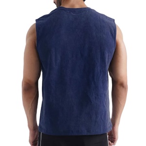 Chaleco Deportivo Ligero de 180 Gsm con Cuello Redondo y Sin Mangas, Color Personalizado, Diseño Holgado, Camiseta Deportiva para Correr, Ropa de Gimnasio - Product Image 5