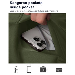 2025 de gran tamaño 450 GSM 100% algodón personalizado hombres sudaderas con capucha para hombres grueso Boxy Street Wear sudaderas con capucha para hombres fábrica - Product Image 5