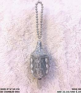 Bolso de noche de hierro y metal de diseñador hecho a mano, bolso de mano para fiesta nupcial con monedero de piedra, hecho en India - Product Image 3