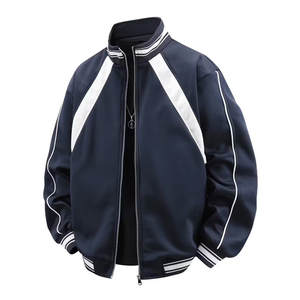 Blousons d'hiver pour hommes légers et personnalisables, fermeture éclair intégrale, col rond, coupe-vent, 100% polyester, haute qualité, fabriqué au Royaume-Uni, 2026 - Product Image 2