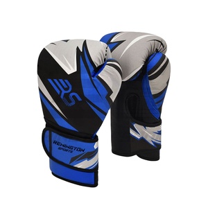 Gants de boxe professionnels gants de boxe en crin de cheval avec logo imprimé Meilleurs gants de boxe en cuir véritable au Pakistan - Product Image 1