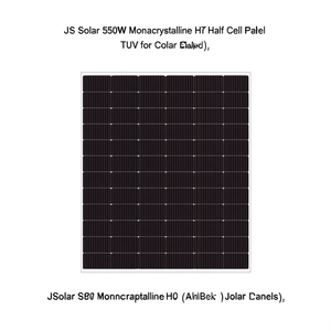 Panneau solaire monocristallin HJT demi-cellule JS Solar 550W certifié TUV - Product Image 2