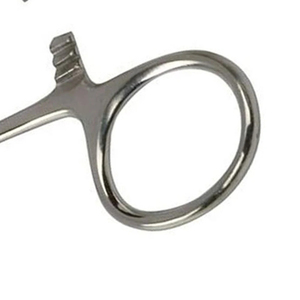 Pinzas hemostáticas manuales reutilizables Abrazaderas quirúrgicas curvas y rectas Bloqueo de acero inoxidable para uso hospitalario - Product Image 5